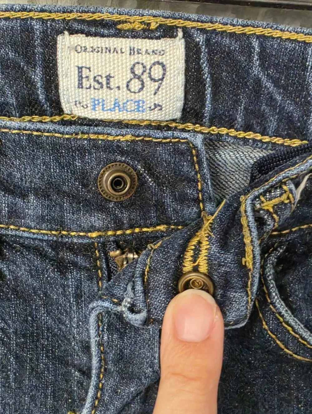 Children's Place Skinny Stretch Denim Jeans Girls 6